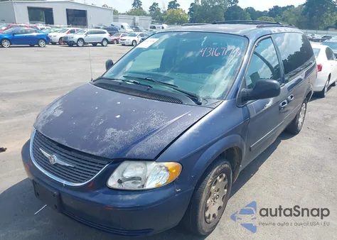2004 Chrysler Town & Country Lx из США, поврежденный, VIN 2C4GP44R74R619510